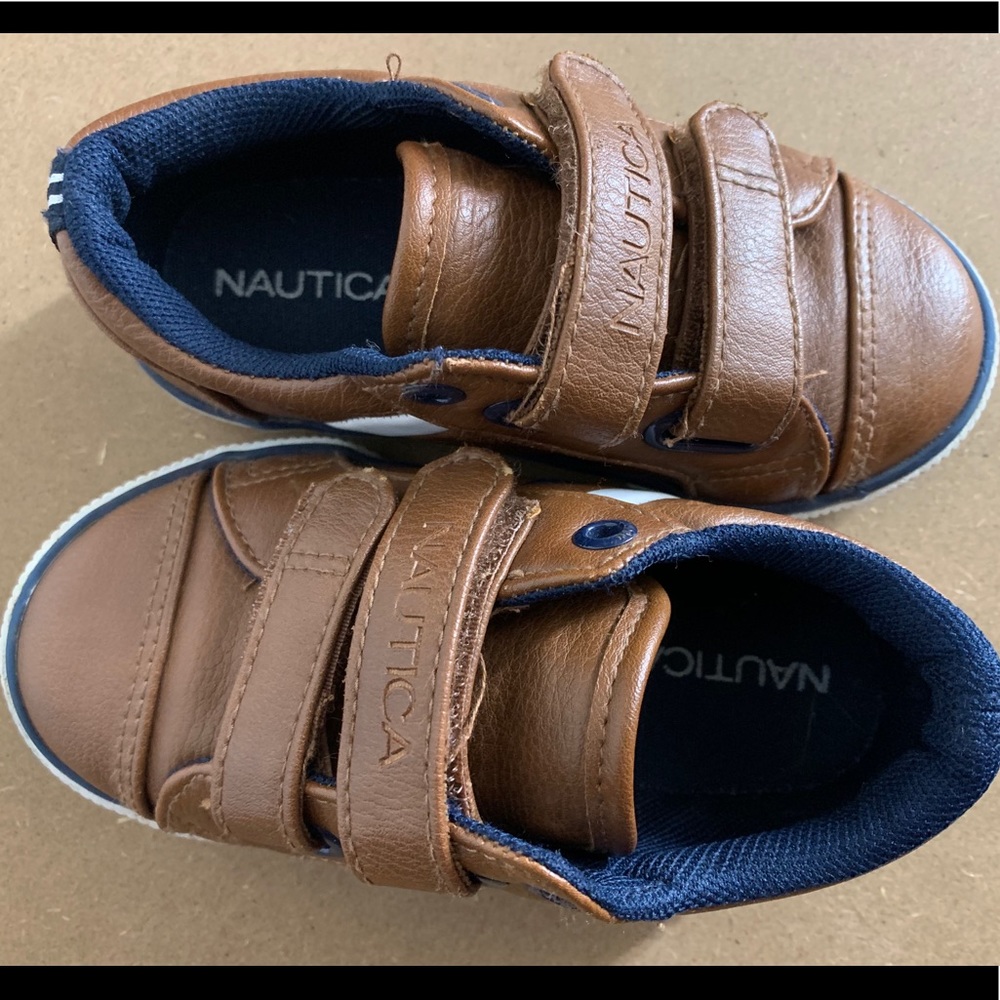 Boys Brown colburn sneakers